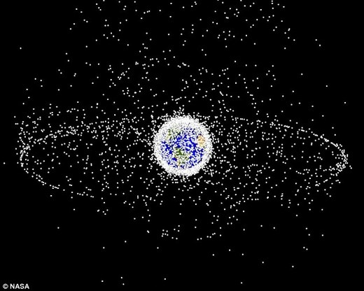Astronauts Forced To Take Refuge From . . . . . Space Junk!