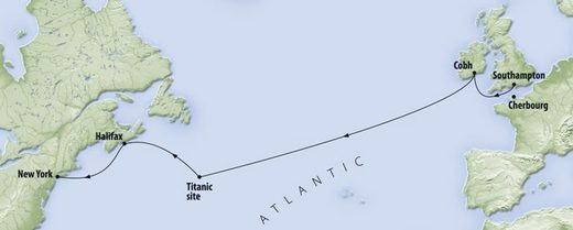 Titanic Route ?1334520735