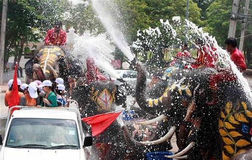 Thailand Ushers In New Year With The World's Largest Water Fight!