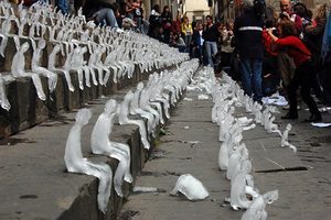 Ice Sculptures Highlight Global Warming