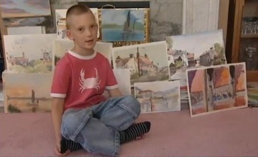 Seven-Year-Old Is ' World's Youngest Successful Painter'