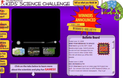 Kids Science Challenge