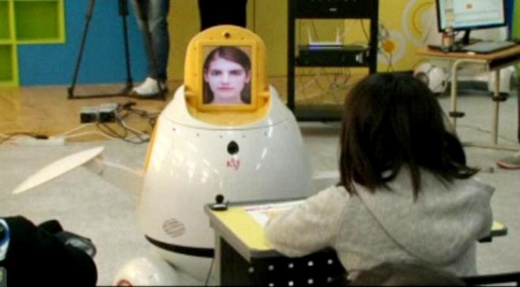 Robot Teachers Roll Into South Korean Classrooms