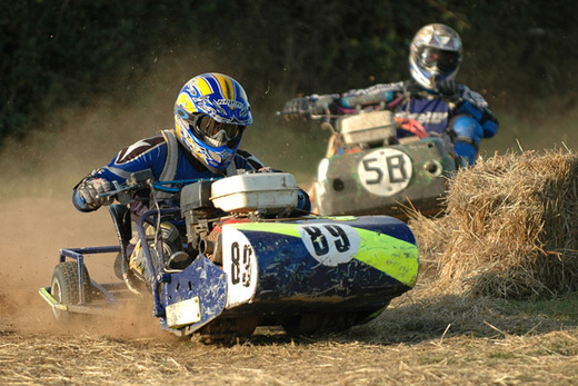 Video Of The Week - The Lawnmower Grand Prix Is On!
