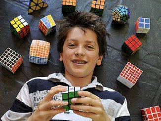 The 'Usain Bolt' Of Speed Cubing Does It Again