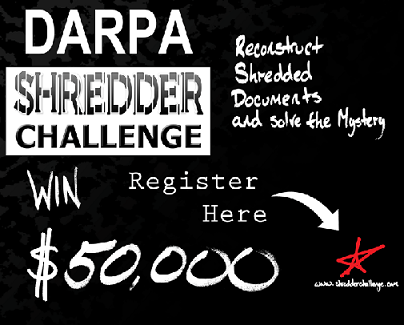 Are You Ready For DARPA's $50,000 'Shredder Challenge'?